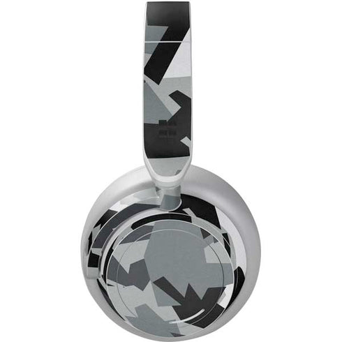Urban Camouflage Black Surface Headphones Skin