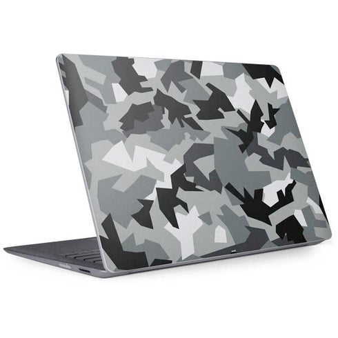 Urban Camouflage Black Surface Laptop 2 Skin