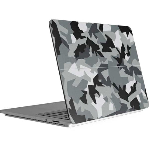 Urban Camouflage Black Surface Laptop Studio Skin