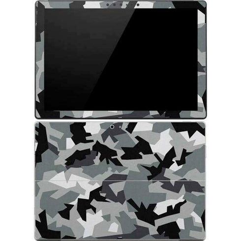 Urban Camouflage Black Surface Pro 4 Skin