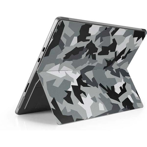Urban Camouflage Black Surface Pro 8 Skin