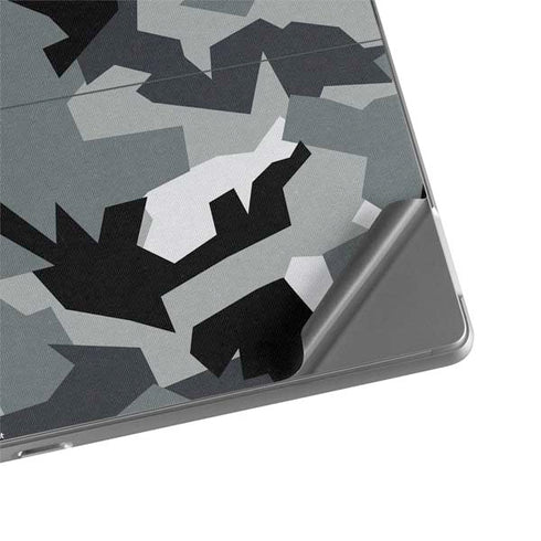 Urban Camouflage Black Surface Pro 8 Skin