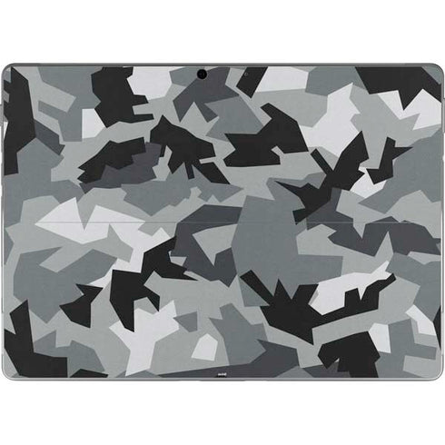 Urban Camouflage Black Surface Pro 9 Skin