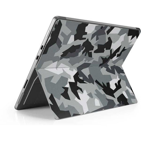 Urban Camouflage Black Surface Pro 9 Skin