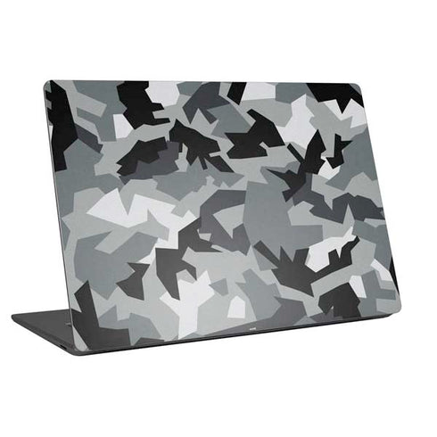Urban Camouflage Black Universal Laptop 16.6in (13.4 x 9.7in) Skin