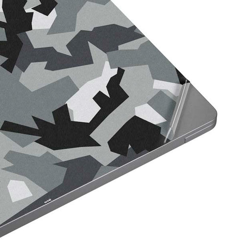 Urban Camouflage Black Universal Laptop 17in (13.8 x 10in) Skin