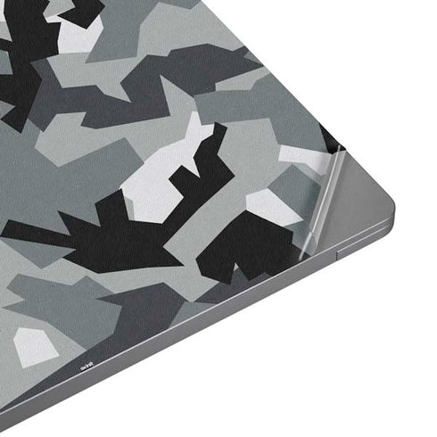 Urban Camouflage Black Universal Laptop 18in (14.6 x 10.6in) Skin