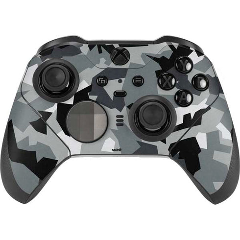 Urban Camouflage Black Xbox Elite Wireless Controller Series 2 Skin
