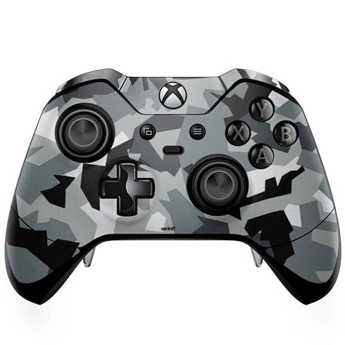 Urban Camouflage Black Xbox One Elite Controller Skin
