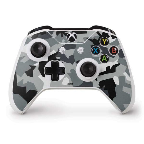 Urban Camouflage Black Xbox One S Controller Skin