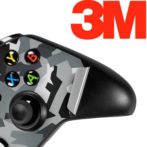 Urban Camouflage Black Xbox One X Controller Skin