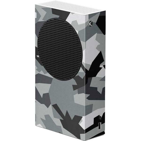 Urban Camouflage Black Xbox Series S Console Skin