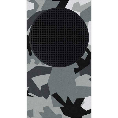 Urban Camouflage Black Xbox Series S Console Skin