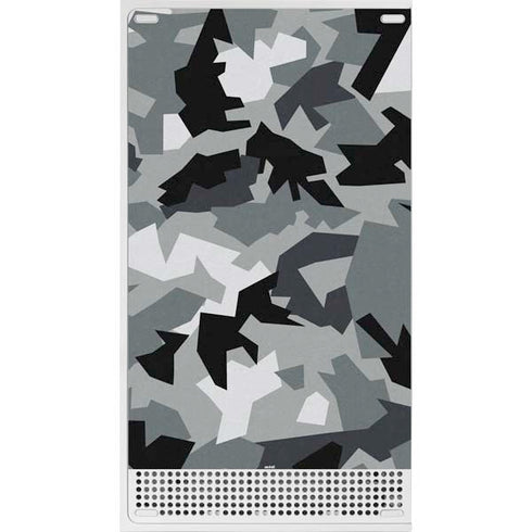 Urban Camouflage Black Xbox Series S Console Skin