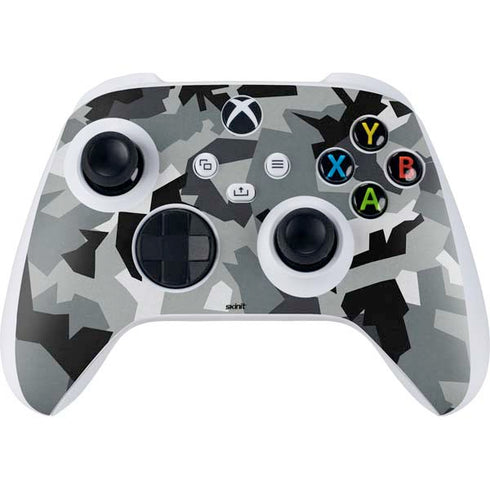 Urban Camouflage Black Xbox Series S Controller Skin