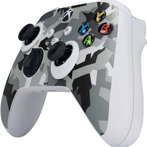 Urban Camouflage Black Xbox Series S Controller Skin