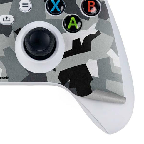 Urban Camouflage Black Xbox Series S Controller Skin