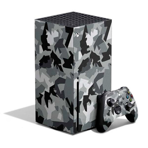 Urban Camouflage Black Xbox Series X Bundle Skin