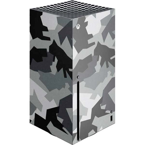 Urban Camouflage Black Xbox Series X Console Skin