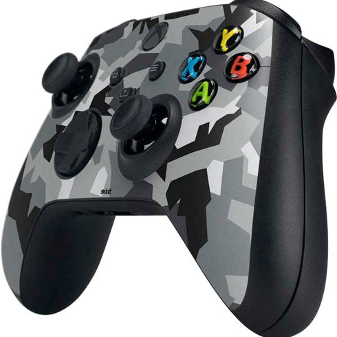 Urban Camouflage Black Xbox Series X Controller Skin