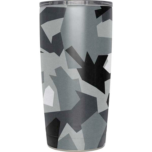 Urban Camouflage Black Yeti 20oz Tumbler Skin