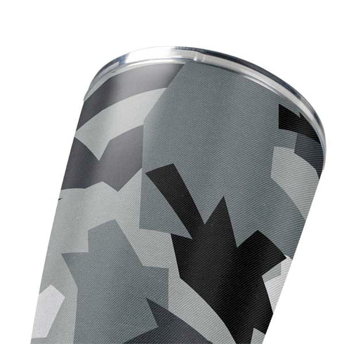 Urban Camouflage Black Yeti 20oz Tumbler Skin