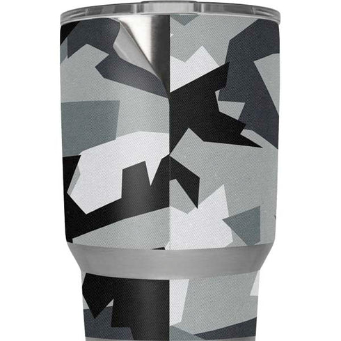 Urban Camouflage Black Yeti 20oz Tumbler Skin