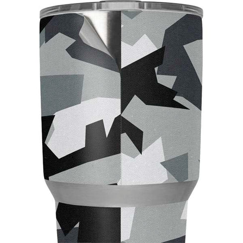 Urban Camouflage Black Yeti 30oz Rambler Tumbler Skin