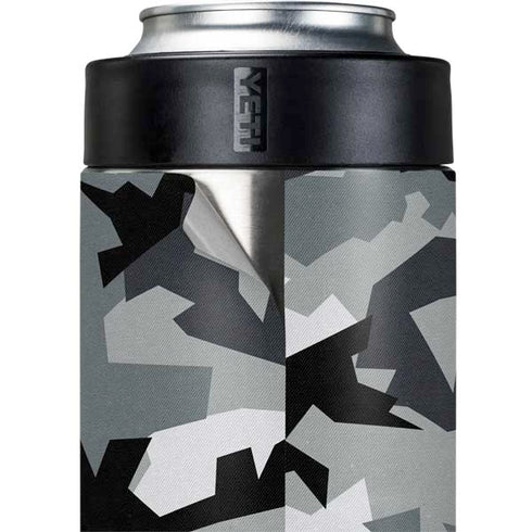 Urban Camouflage Black Yeti Colster Can Insulator Skin