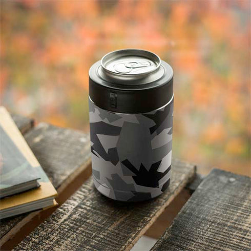 Urban Camouflage Black Yeti Colster Can Insulator Skin