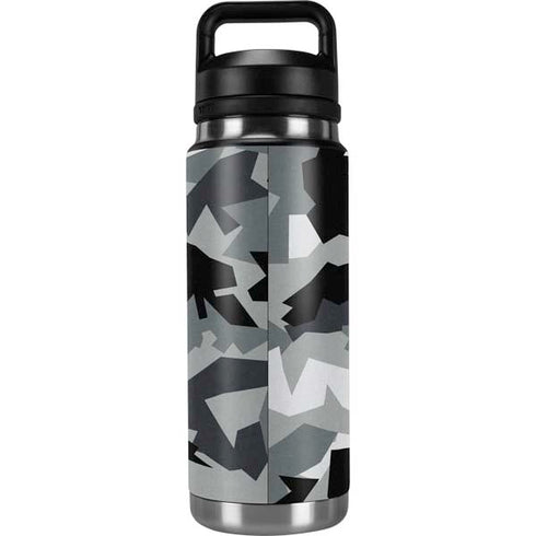 Urban Camouflage Black YETI Rambler 26oz Bottle Skin
