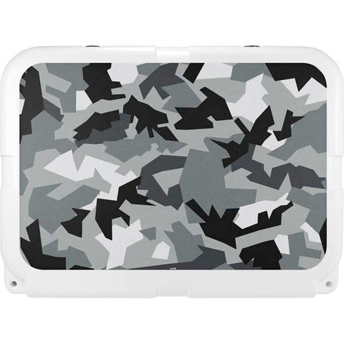 Urban Camouflage Black YETI Tundra 35 Hard Cooler Skin