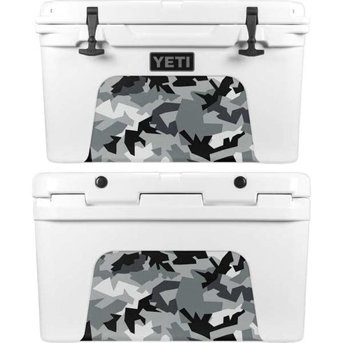Urban Camouflage Black YETI Tundra 45 Hard Cooler Skin