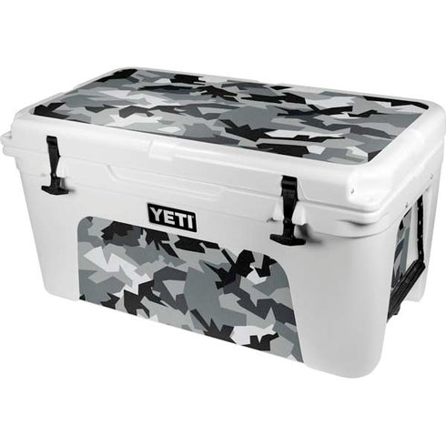 Urban Camouflage Black YETI Tundra 65 Hard Cooler Skin
