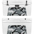 Urban Camouflage Black YETI Tundra 75 Hard Cooler Skin