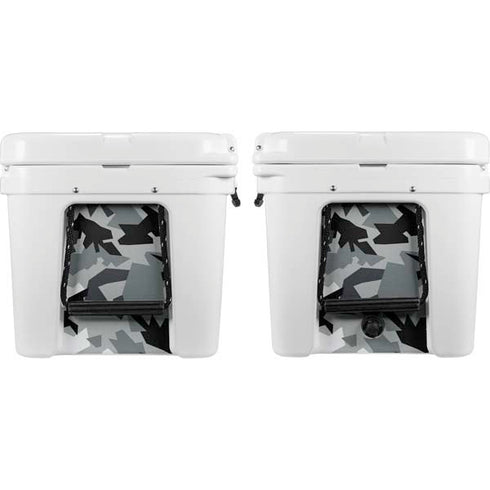 Urban Camouflage Black YETI Tundra 75 Hard Cooler Skin