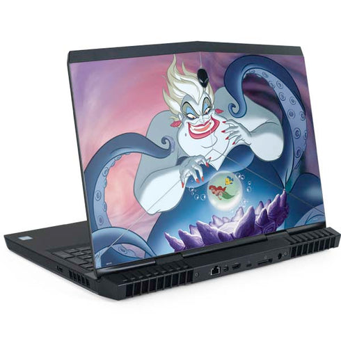 Disney Villains Ursula Ariel and Flounder Dell Alienware Skin