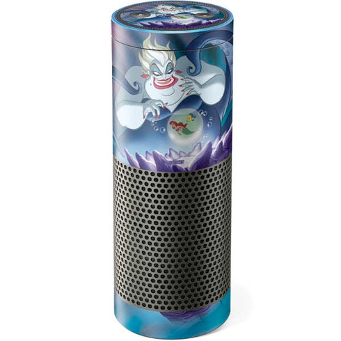 Disney Villains Ursula Ariel and Flounder Amazon Echo Skin