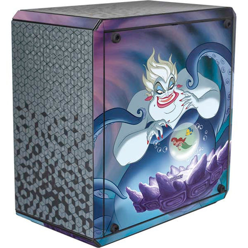 Disney Villains Ursula Ariel and Flounder Cooler Master MasterBox Q300L Mini Tower Skin