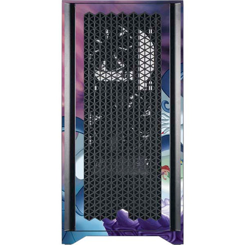 Disney Villains Ursula Ariel and Flounder Corsair 4000D Tempered Glass Mid-Tower ATX Case Skin