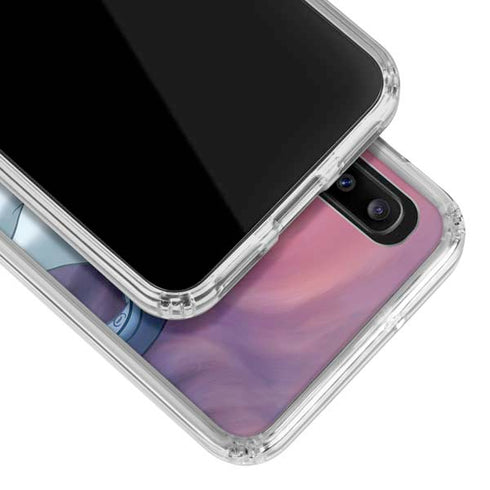 Disney Villains Ursula Ariel and Flounder Galaxy A30 Clear Case