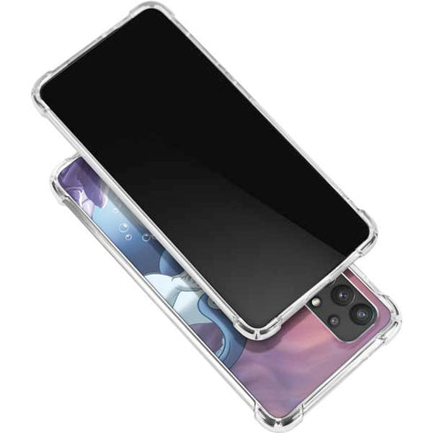 Disney Villains Ursula Ariel and Flounder Galaxy A32 5G Clear Case