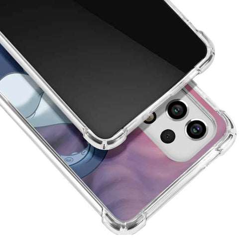 Disney Villains Ursula Ariel and Flounder Galaxy A53 5G Clear Case