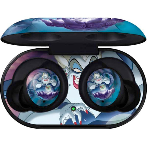 Disney Villains Ursula Ariel and Flounder Galaxy Buds Skin