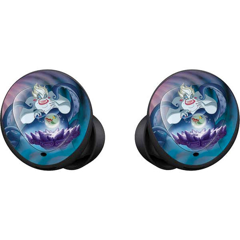 Disney Villains Ursula Ariel and Flounder Galaxy Buds Skin