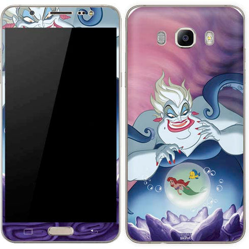 Disney Villains Ursula Ariel and Flounder Galaxy J7 Skin