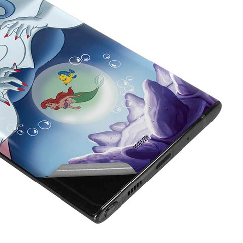 Disney Villains Ursula Ariel and Flounder Galaxy Note 10 Plus Skin
