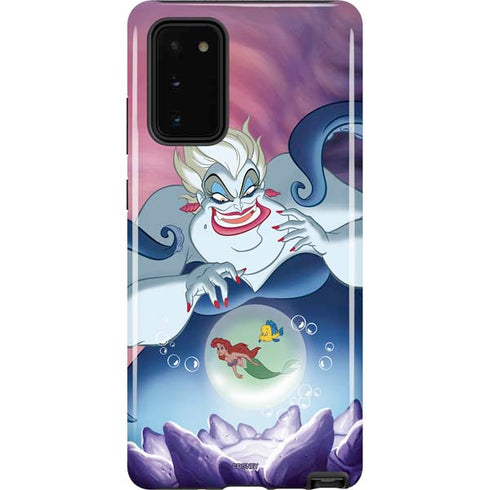 Disney Villains Ursula Ariel and Flounder Galaxy Note20 5G Pro Case