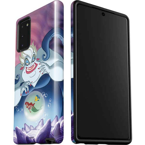 Disney Villains Ursula Ariel and Flounder Galaxy Note20 5G Pro Case