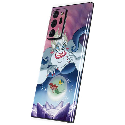 Disney Villains Ursula Ariel and Flounder Galaxy Note20 Ultra 5G Skin